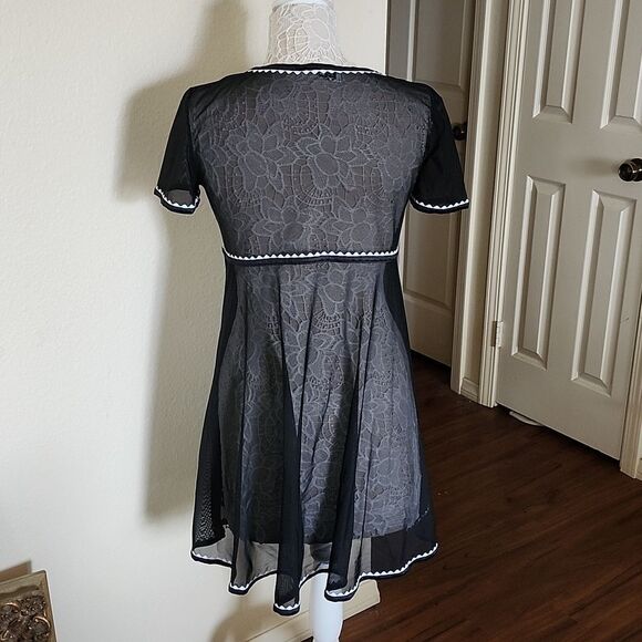 Karla Colletto Mesh Dress Swim Coverup - Picture 3 of 5